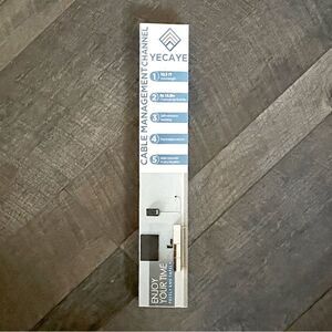 NWT! Yecaye Brand Cord Organizer/Cable Management System. 10.5 feet.